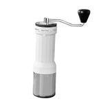 Maxbell Hand Crank Coffee Grinder Hand Crank Bean Mill for Coffee Lover Gifts Office White