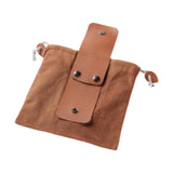 Maxbell Foraging Bag Folding Hunting Pouch for Camping Outside Activities Vegetables Brown