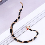 Maxbell Vintage Earrings Gothic Punk Metal Snake Ear Cuff Wrap Earrings Ear Studs Gold Tone Snake Ear Cuff Stud - Aladdin Shoppers