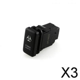 Maxbell 3xPush Switch Blue LED Zombie Light Bar For    Landcruiser 100 Series