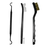 Maxbell 3 pcs Universal Shotgun Rifle     Brushes     Cleaning Tool Kit Black