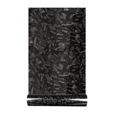 Maxbell Carbon Fiber Car Vinyl Wrap Self Stick Stickers for Suvs Vehicle Trucks Black