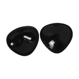 Maxbell 2Pcs Bra Pads Inserts Bra Accessories Soft for Swimwear Yoga Wear Sports Bra Black