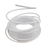 Maxbell PVC Modelling Tube Sturdy Wedding DIY Props for Banquet Stage Birthday Party White 5m