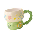 Maxbell Ceramic Coffee Mug Creative Cartoon Cereal Mug for Fruit Hot Chocolate Latte Lemon