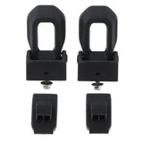 Maxbell 4x Original Hood Latch Hood Catch for 2007-2018 Jeep Wrangler JL