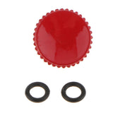 Maxbell Maxbell Camera Concave Shutter Release Button Replacement Part for Fujifilm Canon Nikon etc ( Red )