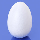 Maxbell 15x115mm Foam Egg Easter Egg Craft White