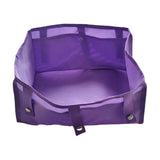 Maxbell Rollator Bag Under Seat Walker Underseat Replacement Basket for Travel Books Purple