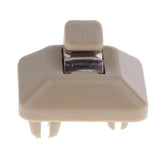 Maxbell 10xSun Visor Clip Hook Holder for Audi A1 A3 A4 A5 Q3 Q5 2013 2014 2015 Beige 2