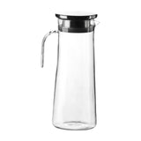 Maxbell Maxbell Juice Jug Home PC Cafe Heat Resistant Fridge with Handle Juice Water Pitcher 1.1L
