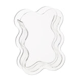 Maxbell Acrylic Hydroponic Vase Modern Centerpiece Flower Vase for Table Living Room Transparent