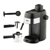 Italian Coffee Maker Compact 1-4 Cup Espresso and Cappuccino Machine