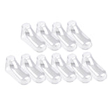 Maxbell 4x10Pcs Transparent Baby Shoe Stretcher Professional for Socks Store 11cm