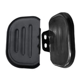 Maxbell Bicycle Rear Pedals Replacement Spare Parts Foot Pegs for Electric Bike Square  two hole