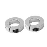 Maxbell 2 Pieces Optical Axis Shaft Collars Multifunctional Automotive Shaft Collar Inner 18mm Outer40mm
