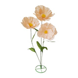 Maxbell Large Artificial Flower Handcrafted Paper Flower for Birthday Wedding Garden Champagne