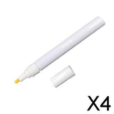 Maxbell 4xPaint Pen Premium Accessories Empty Marker Professional Graffiti for Worker Round head