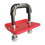Maxbell Hitch Tightener Bike Rack Protective with Rubber Isolators Anti Rattle Clamp Red