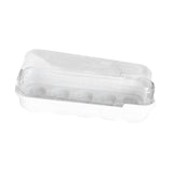Maxbell Seed Propagator Tray 10 Holes Windowsill Tray with Cover for Backyard Garden White