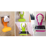 Maxbell 3Pcs Flexible Cell Phone Holder Foldable Phone Wall Charger Hanger Cradle Universal Holder Stand Hook Bracket Support - Aladdin Shoppers