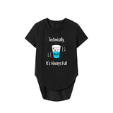 Maxbell Maxbell Women's T Shirt Summer Round Neck Crew Neck Tee for Trip Commuting Traveling XL