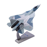 Maxbell 1:72 SU57 Aircraft Diecast Model Helicopter for Office Living Room Bookshelf B
