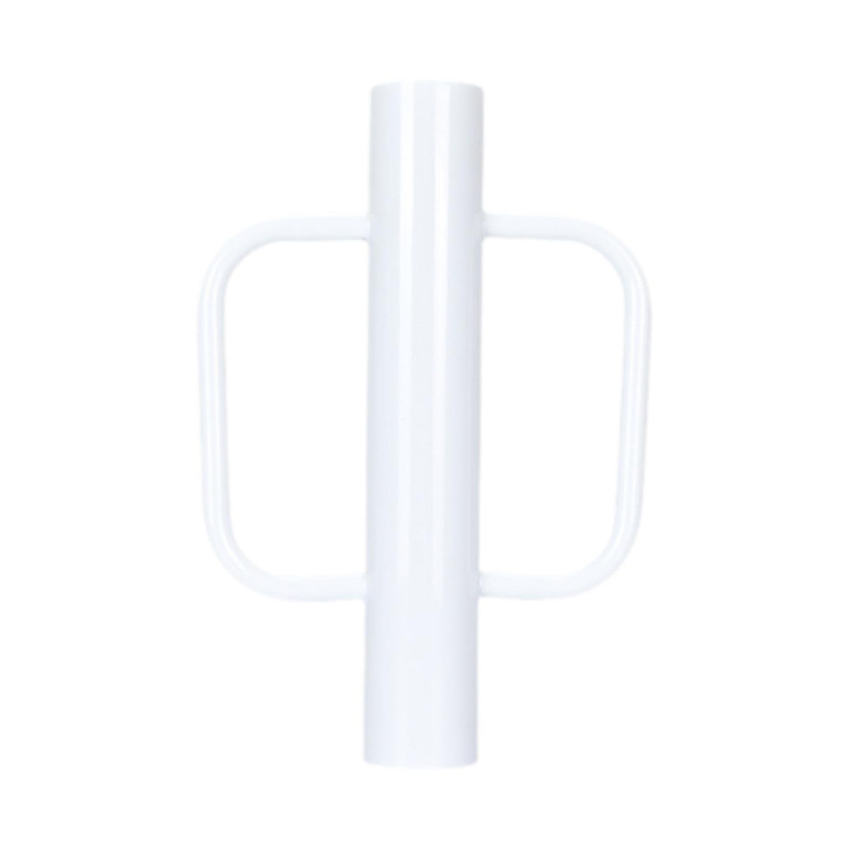 Maxbell Fence Post Driver with Handles for Installing Fences Sturdy Hand Post Rammer White