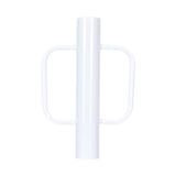 Maxbell Fence Post Driver with Handles for Installing Fences Sturdy Hand Post Rammer White