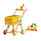 Shopping Cart Toy for Kids Supermarket Handcart for Boys Girls Ages 3 and up with Play Accessory