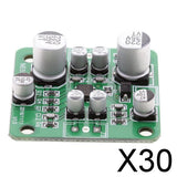 Maxbell 30xPreamplifier NE5532 Stereo Audio Amplifier PCB Board for 4558 LM833 OPA2604