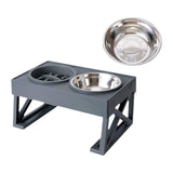 Maxbell Elevated Puppy Bowls Food Container for Home Outdoor Use Puppy Small Dogs