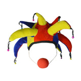 Maxbell Clown Hat Halloween Novelty Head Gear for Carnival Stage Performance Holiday