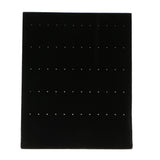 Maxbell L-shape Stand Velvet Board Earring Dangle Stud Holder Display Pad Black - Aladdin Shoppers