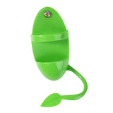 Maxbell 5xParrot Food Feeder No-Mess Plastic Hanging Bird Cage Feeder for Finch Canary