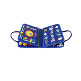 Maxbell Montessori Busy Board Travel Toys Educational for Kids Birthday Gift Toddlers