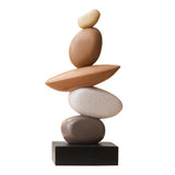 Maxbell Artificial Sandstone Statue Craft Ornament for Apartment Farmhouse Festivals Multicolor