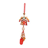 Year of The Snake Car Ornament 2025 Chinese Lunar New Year Hanging Ornament Red Beads
