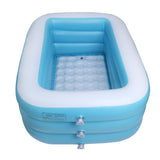 Maxbell Maxbell Inflatable Pool Blow up Kiddie Pool for Family, Garden, Outdoor 1.3meter