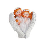 Maxbell Maxbell Angel Figurine Resin Statue Decorative for Bookcase Bedroom Decoration