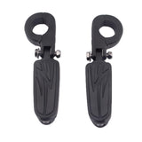 1 1/4 inch Black Motorcycle Engine Guard Highway Foot Pegs Footpeg For Harley - Aladdin Shoppers