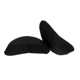 Maxbell Maxbell Black Sponge Toe Plug Half Forefoot Cushion Insoles Foot Care for Big Shoes