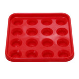 Maxbell Durable Plastic Snooker or Pool Ball Tray Holds 16 Balls Red - Aladdin Shoppers