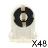 Maxbell 48xT8 Fluorescent Light Socket Lamp Holder Fittings AC100-250V