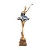 Ballerina Girls Figurine Gift Ballerina Girls Statue for Decor TV Stand Shelf Style B