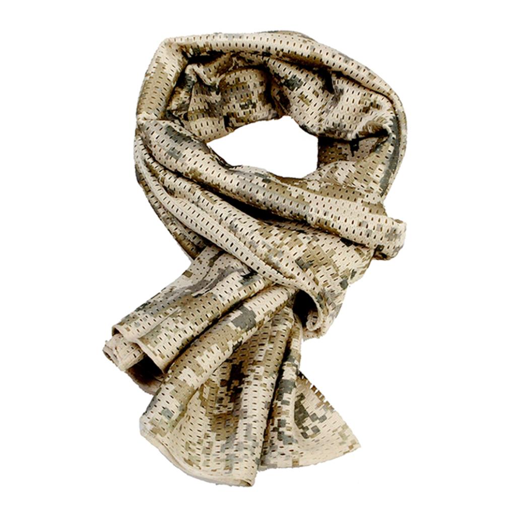 Maxbell Maxbell Camouflage Scrim Net Scarf Hunting Army Head Wrap Desert Digital