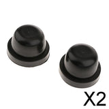 Maxbell 2x2x Universal HID LED Headlight Headlamp Dust Cover Light Cap Dustproof 70mm