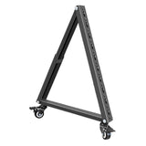 Maxbell Low Height Mobile TV Stand Sturdy Metal Versatile Monitor Floor Stand Holder