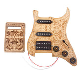 Prewired Pickguard SSH Alnico V Humbucker for Electric Guitar Parts