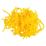 Maxbell 100Pcs Silicone Fishing Beads Lure Fishing Line Beads Fishing Gear Accessory Yellow
